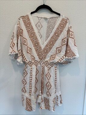 Surf Gypsy Boho Geometric Cover Up